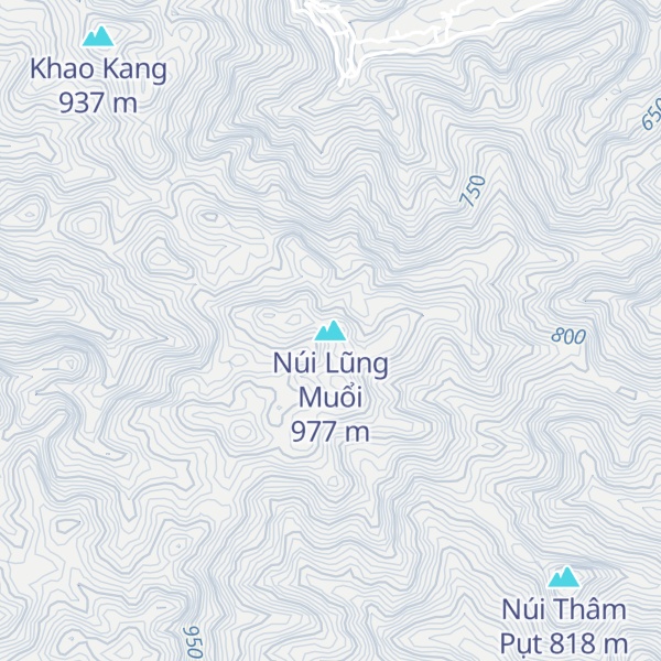 Map of Núi Lũng Muổi