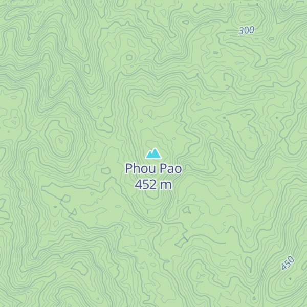 Map of Phou Pao