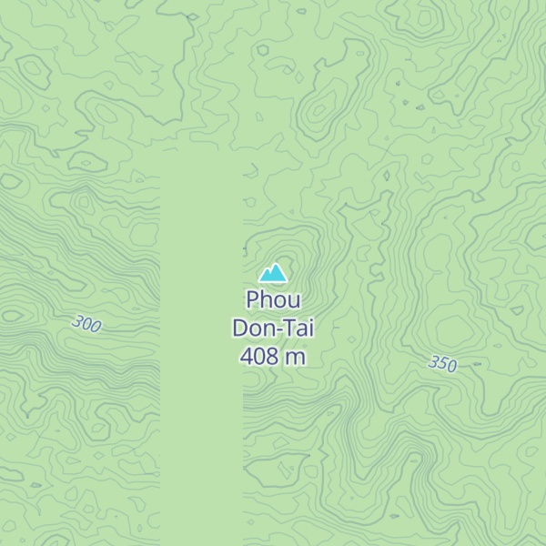 Map of Phou Don-Tai