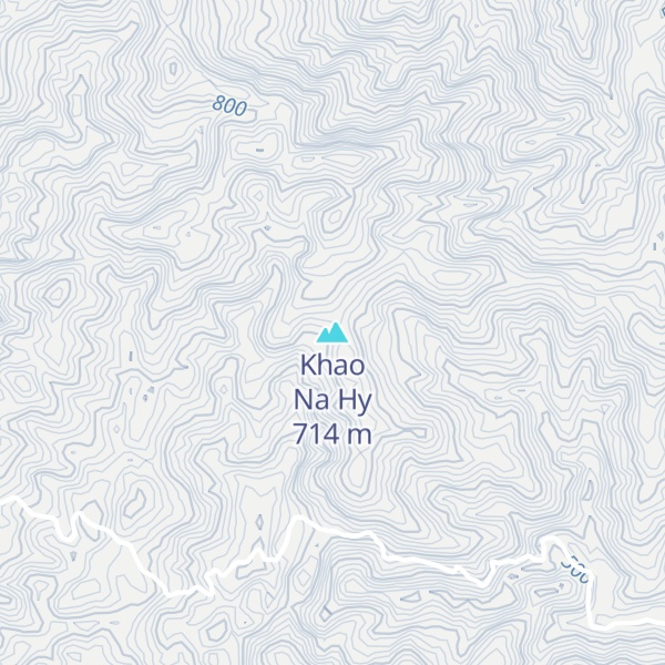 Map of Khao Na Hy