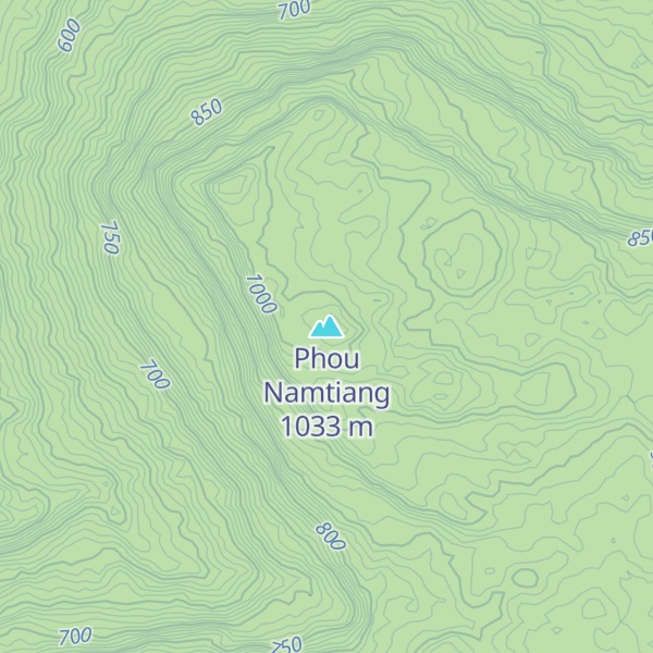 Map of Phou Namtiang