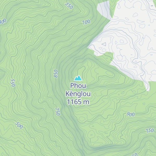 Map of Phou Kènglou