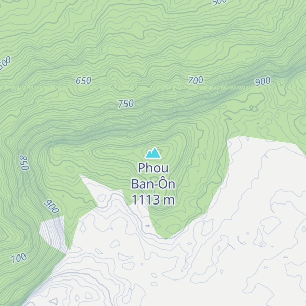 Map of Phou Ban-Ôn