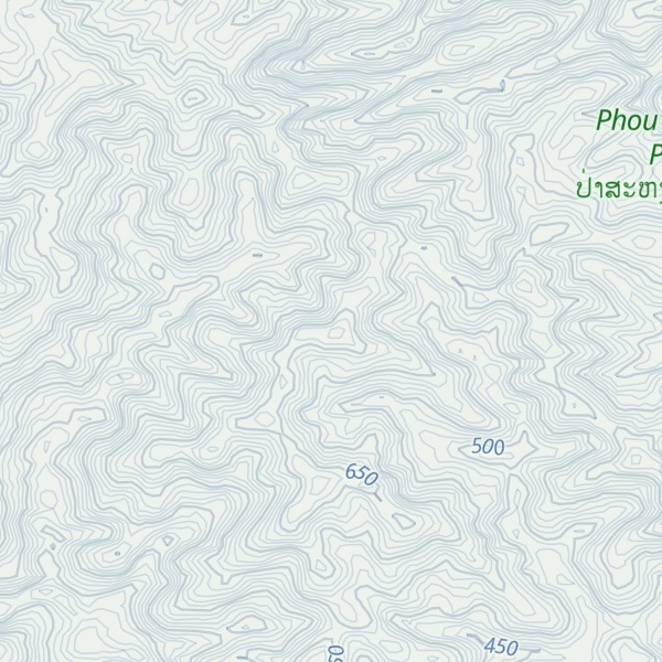 Map of Phou Paloy