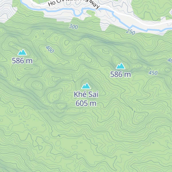 Map of Khé Sai