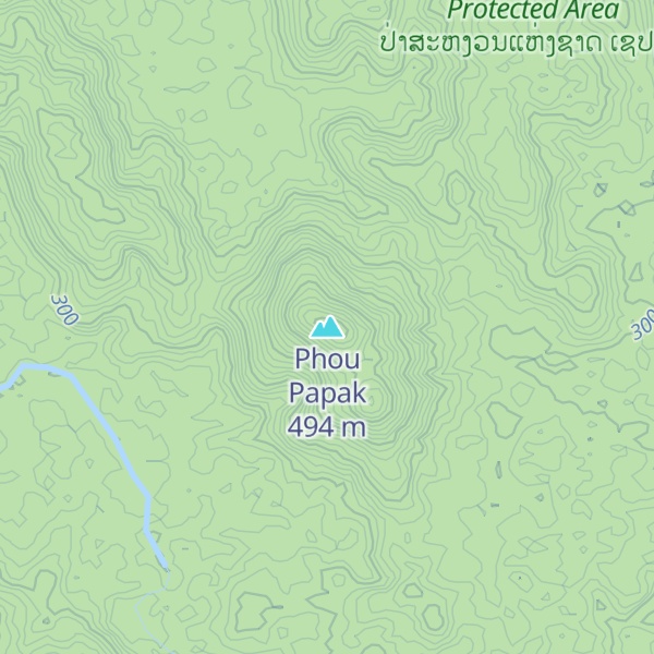 Map of Phou Papak