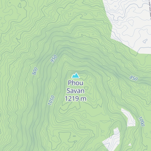 Map of Phou Savan
