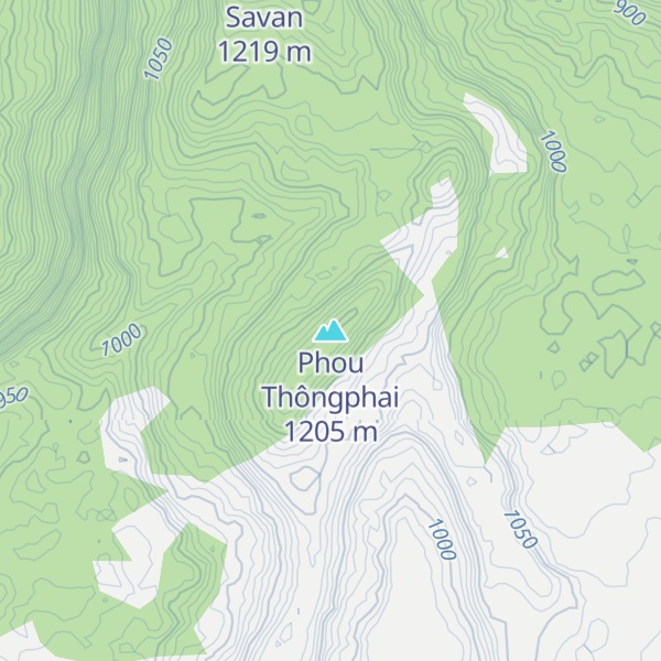 Map of Phou Thôngphai
