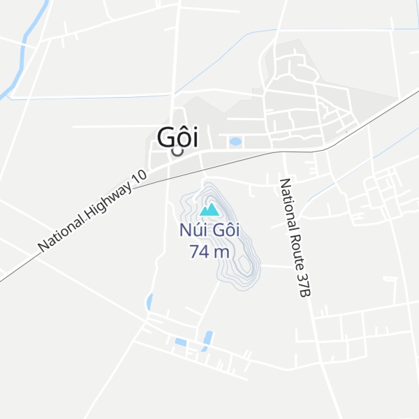 Map of Núi Gôi