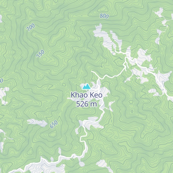 Map of Khao Keo