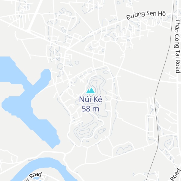 Map of Núi Kẻ