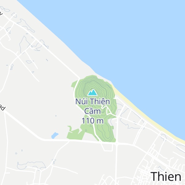 Map of Núi Thiên Cầm