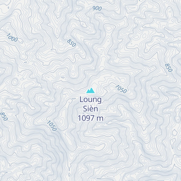 Map of Loung Sièn
