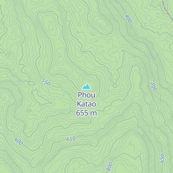 Map of Phou Katao