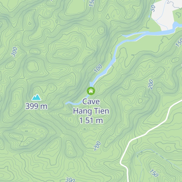 Map of Cave Hang Tien 1