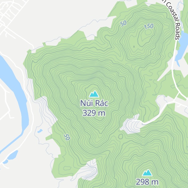Map of Núi Rác