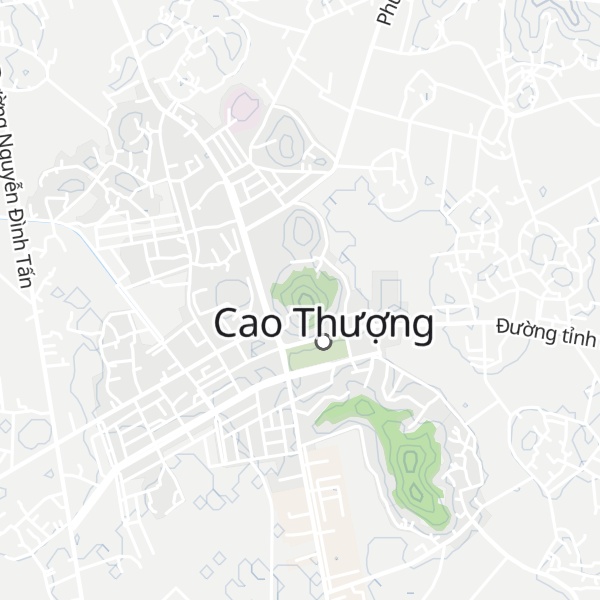 Map of Núi Mây