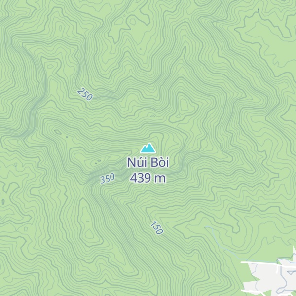 Map of Núi Bòi