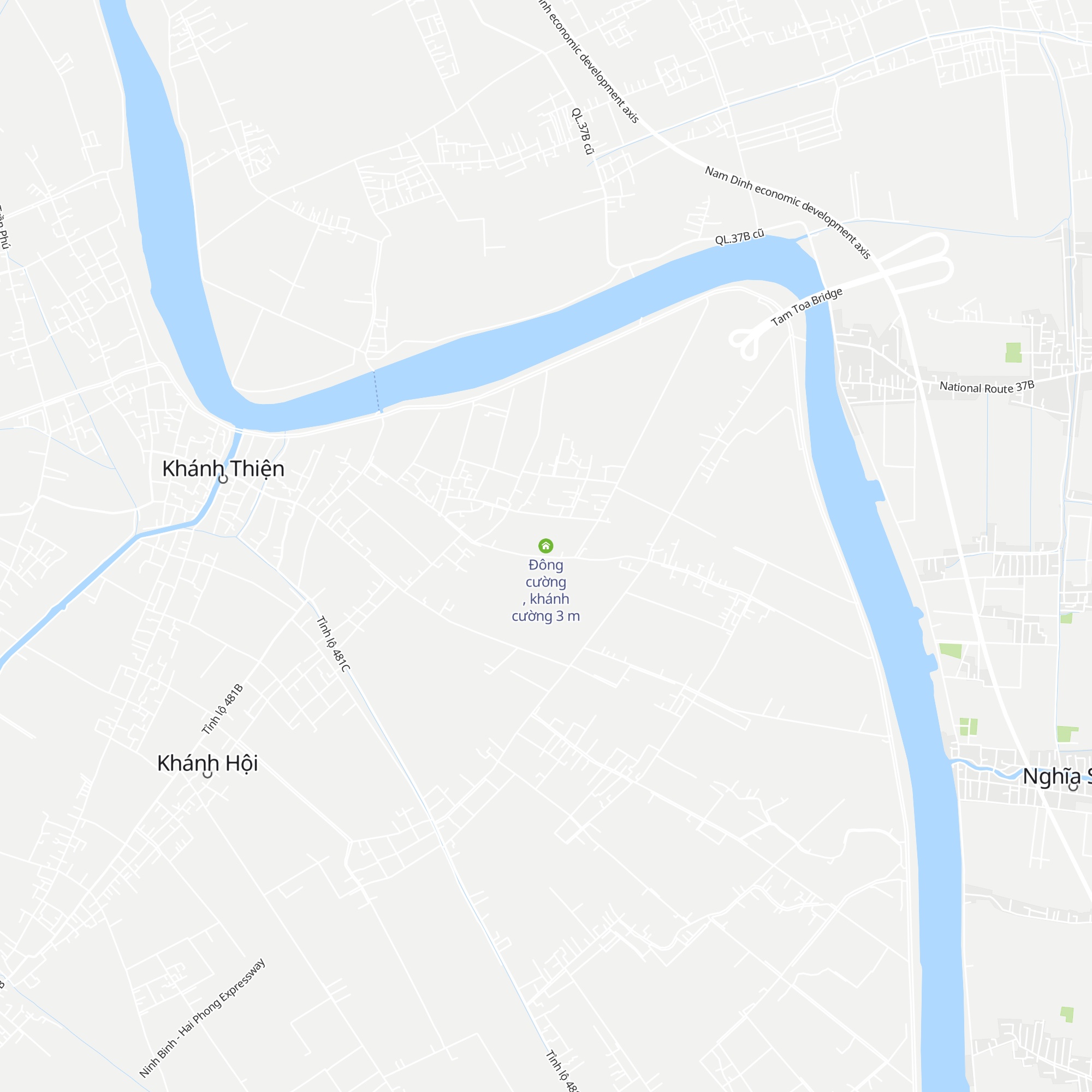 Đông cường , khánh cường map