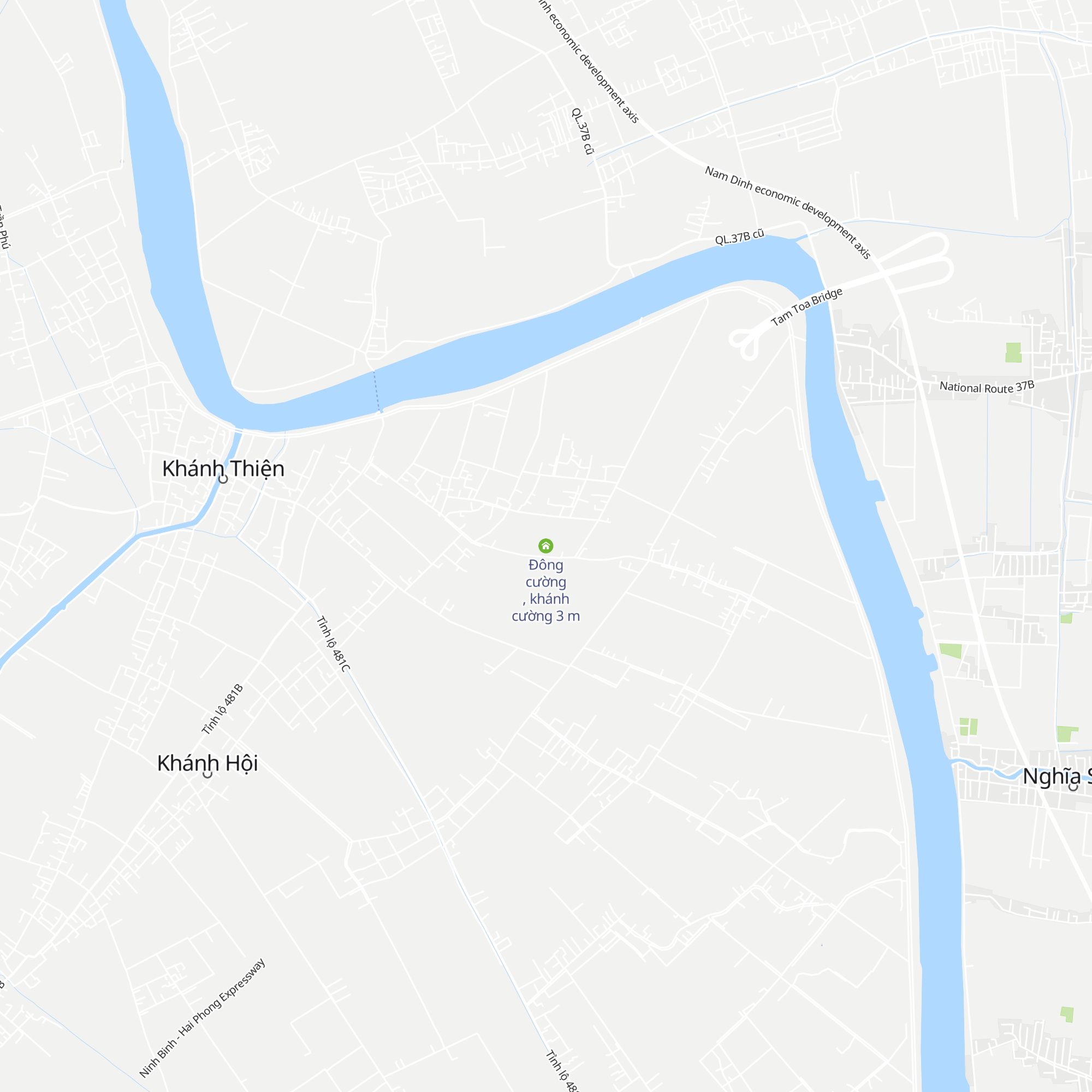 Đông cường , khánh cường map