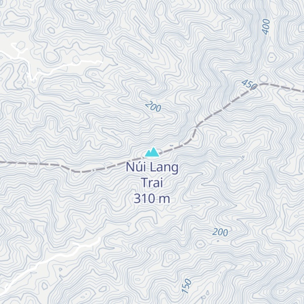 Map of Núi Lang Trai