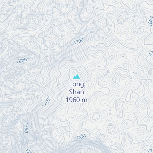 Map of Long Shan