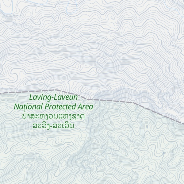 Map of Phou Pre