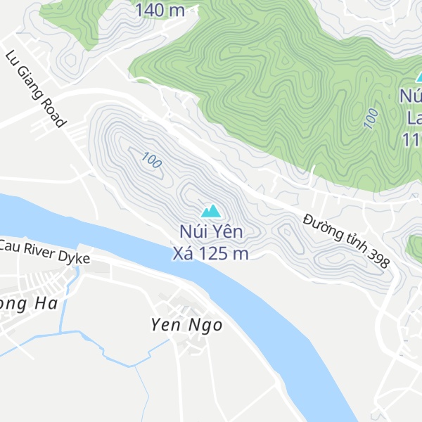 Map of Núi Yên Xá