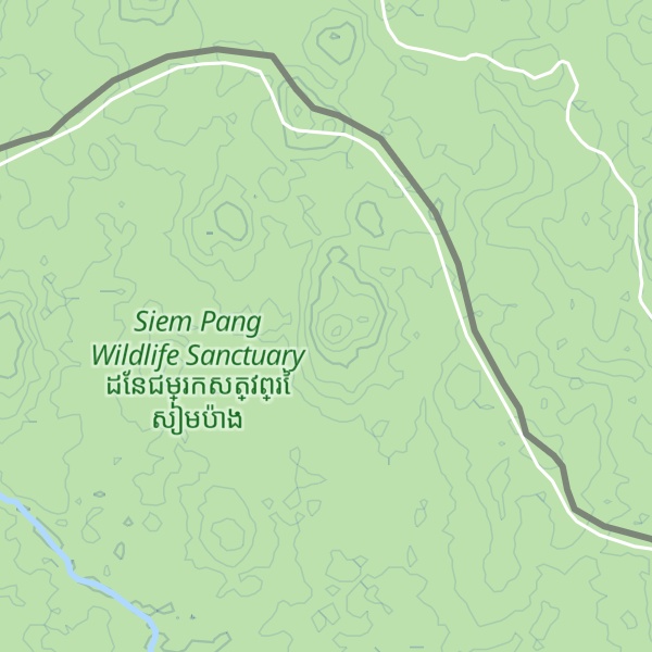 Map of Phou Lai