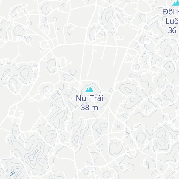 Map of Núi Trái