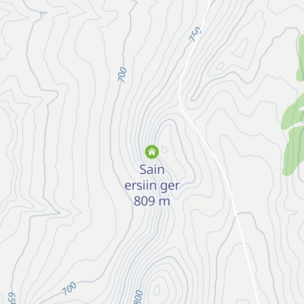 Map of Sain ersiin ger