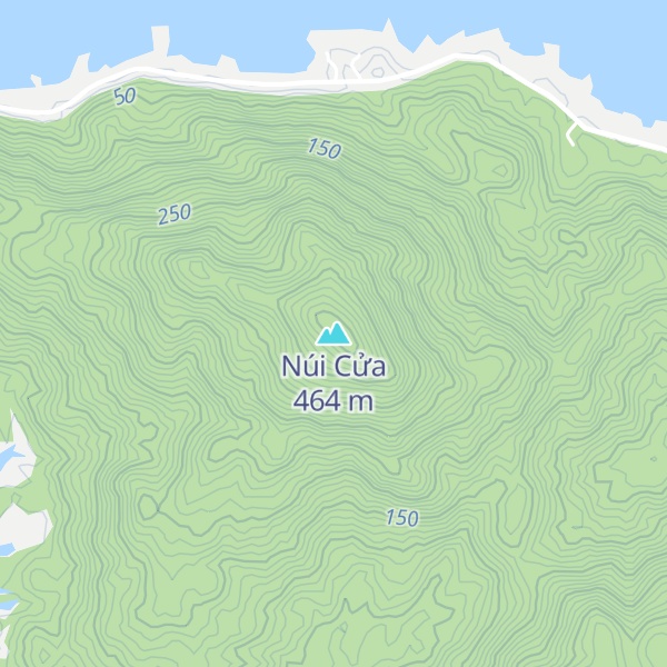 Map of Núi Cửa