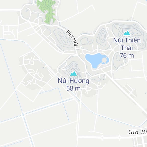 Map of Núi Hương