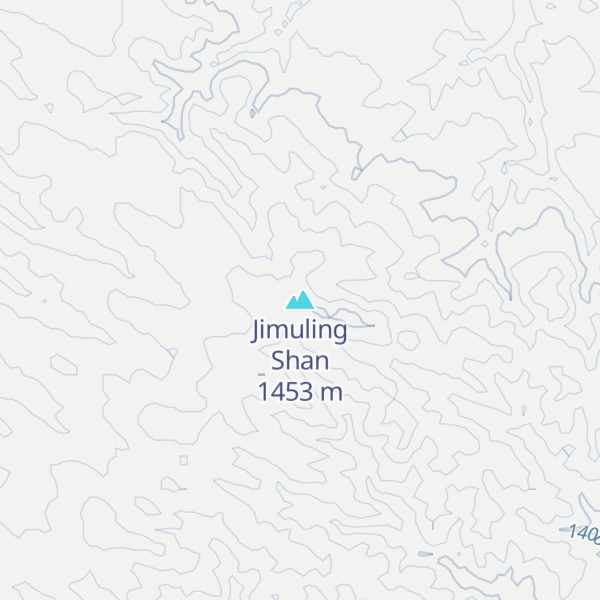 Map of Jimuling Shan