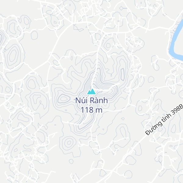 Map of Núi Rành