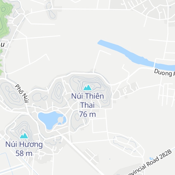 Map of Núi Thiên Thai