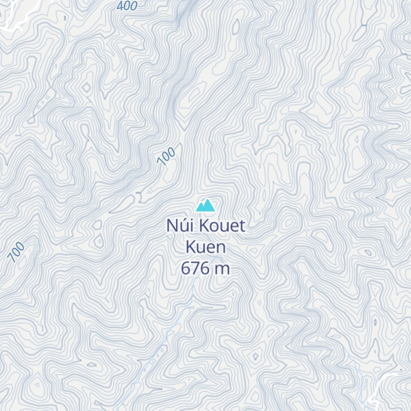 Map of Núi Kouet Kuen