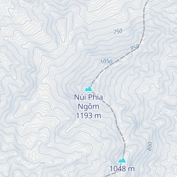 Map of Núi Phia Ngôm