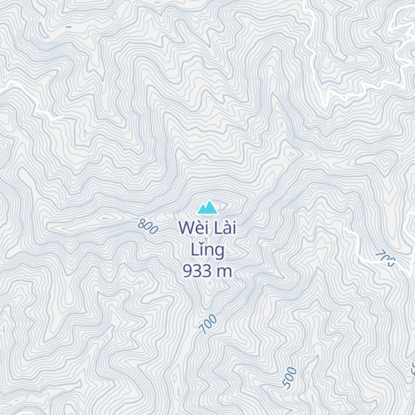 Map of Wèi Lài Lǐng