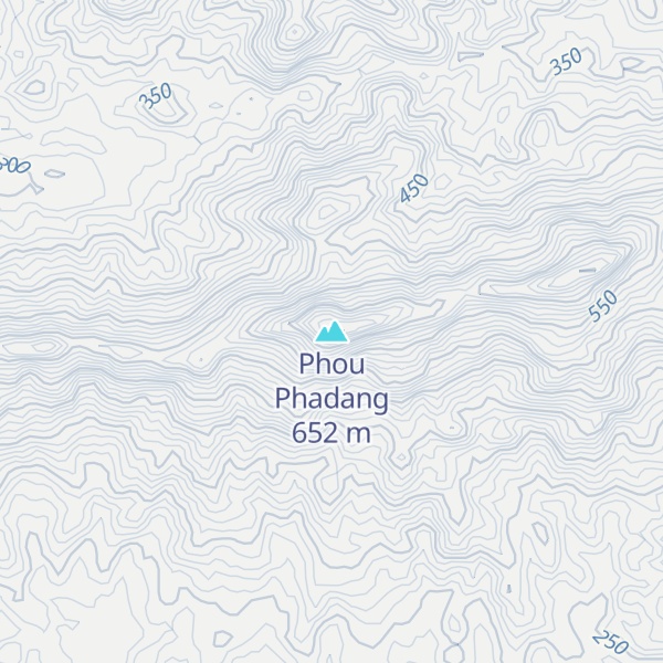 Map of Phou Phadang