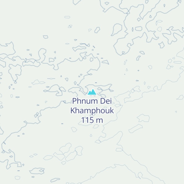 Map of Phnum Dei Khamphouk