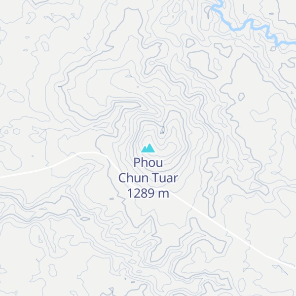Map of Phou Chun Tuar