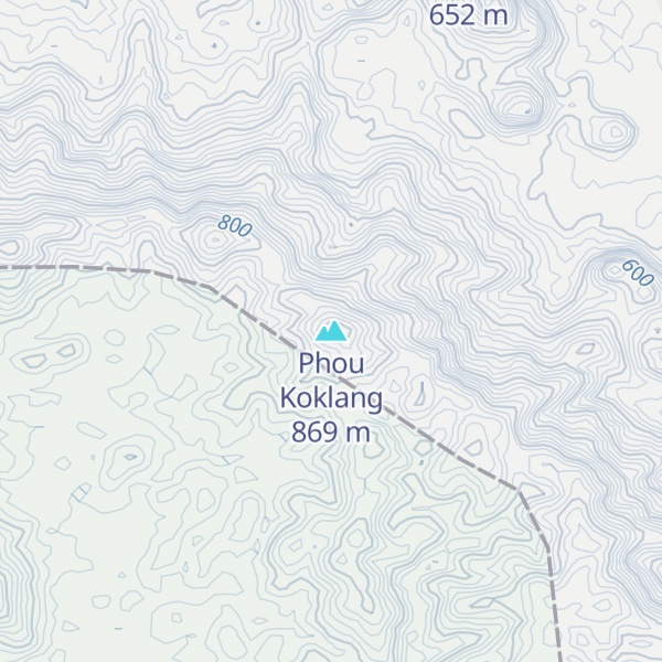Map of Phou Koklang