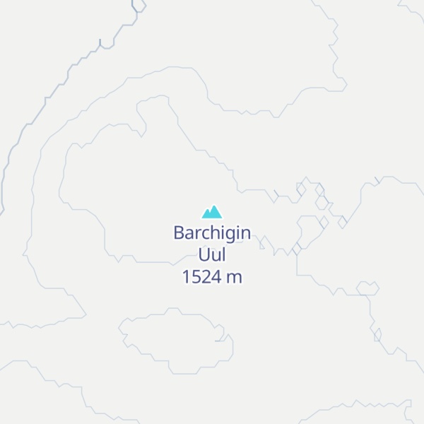 Map of Barchigin Uul