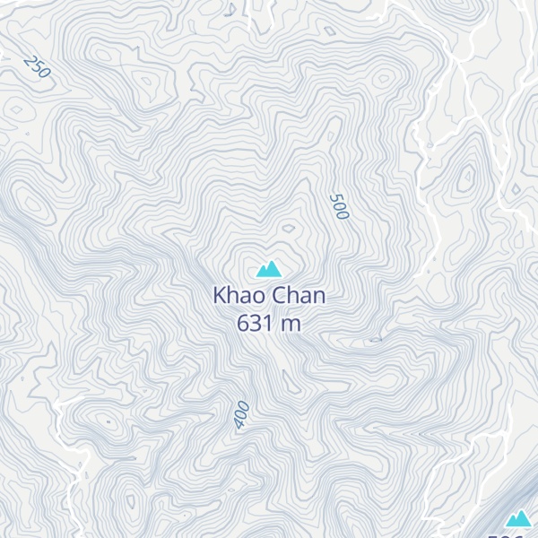 Map of Khao Chan