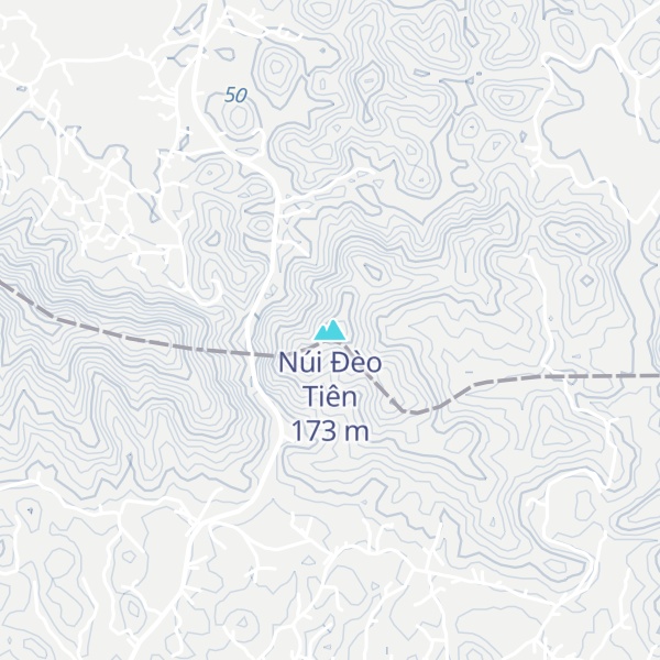Map of Núi Đèo Tiên