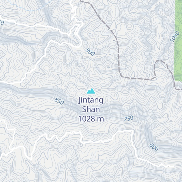 Map of Jintang Shan