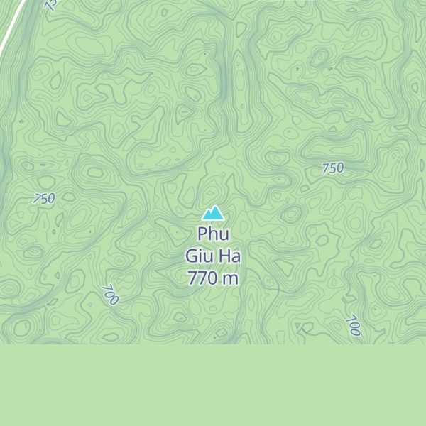 Map of Phu Giu Ha