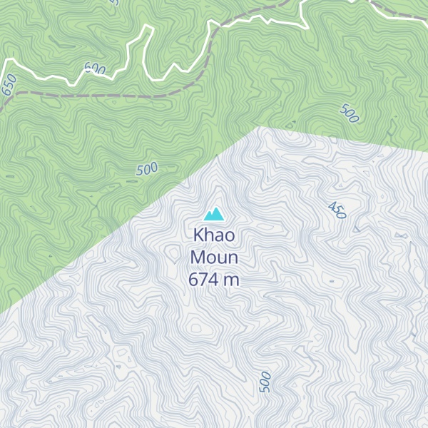 Map of Khao Moun
