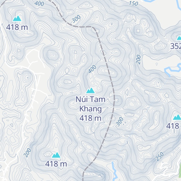 Map of Núi Tam Khang